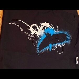 T-Shirt Under His Wings T Shirt Size XL